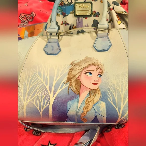 Elsa Loungefly cross body bag